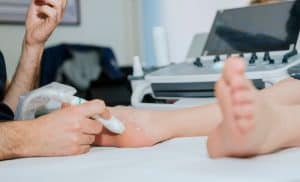 Picture of Ultrasound Scan Plantar Fasciitis