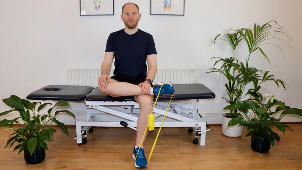 Picture of Posterior Tibial Tendonitis Exercise