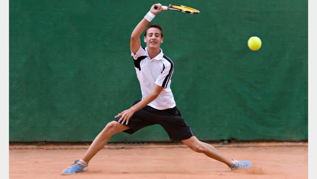 Photo of tennis player