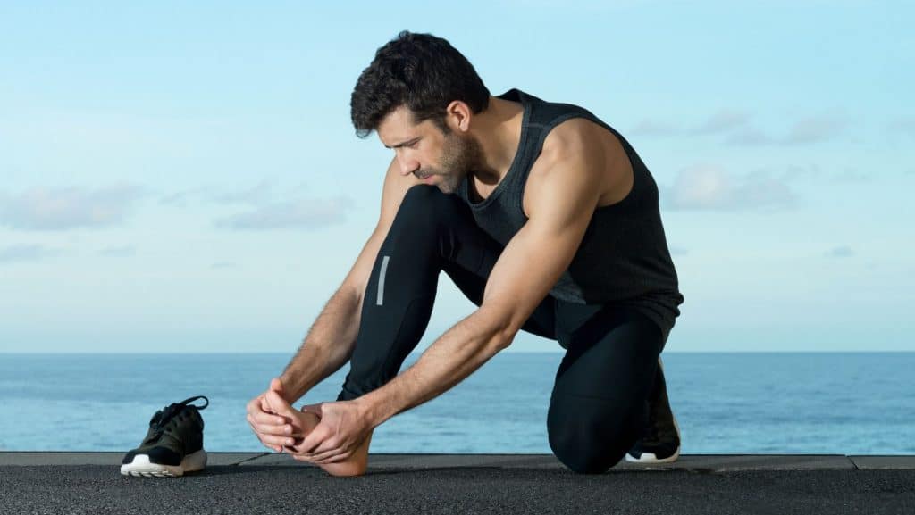 Picture of a person with Running bunion pain