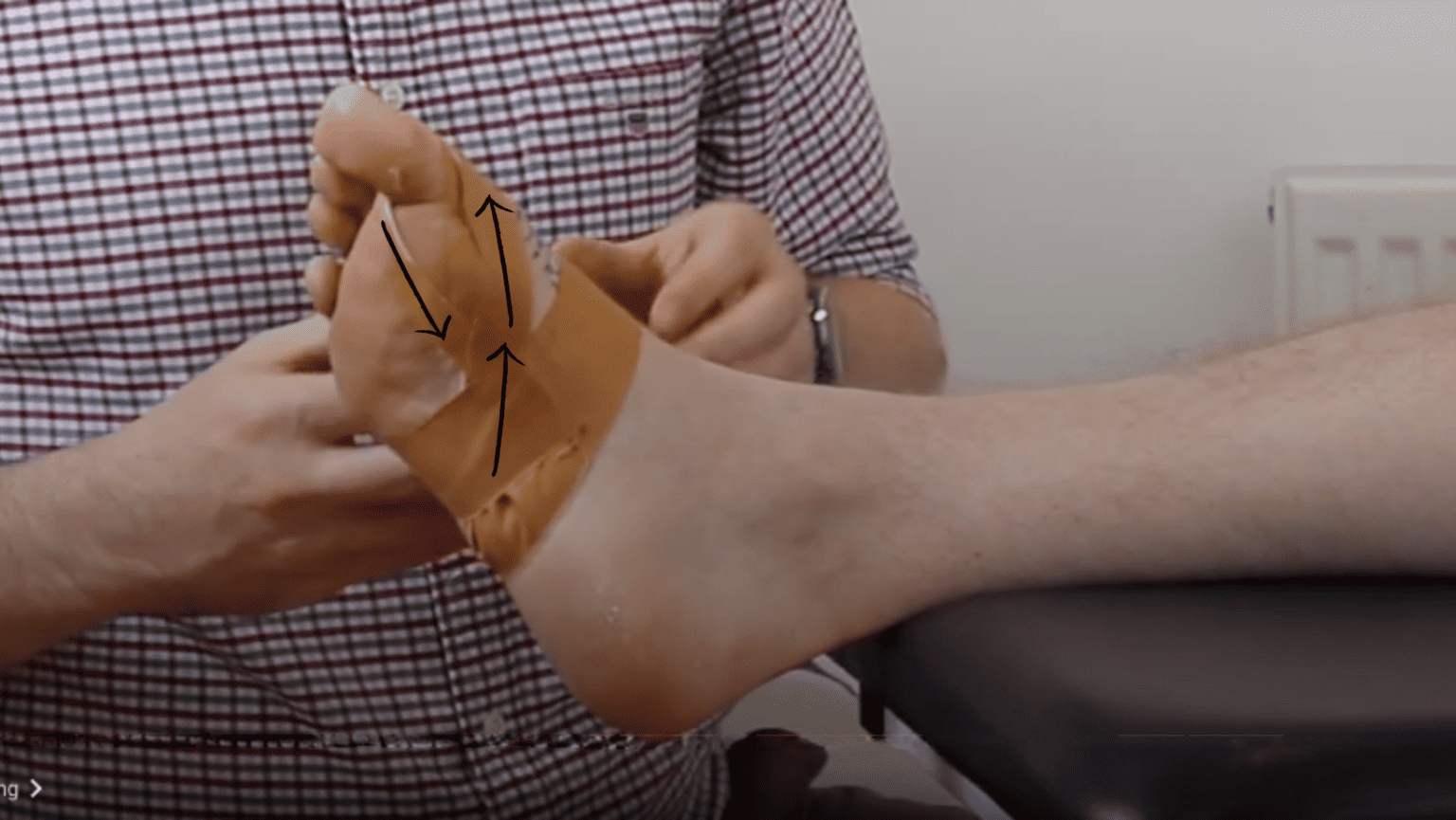 Turf Toe Taping Video demonstration and Written Stepbystep